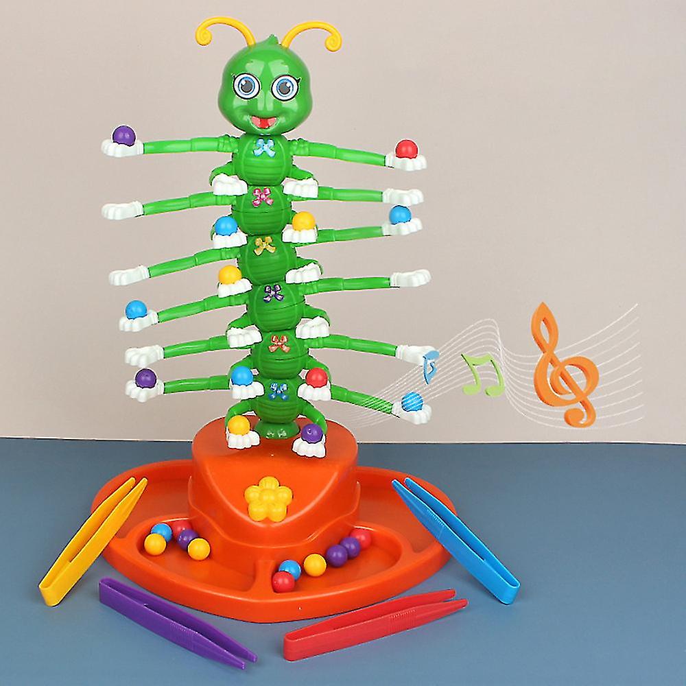 Electric Wiggle Caterpillars Toy Fun Game Educational For Kids