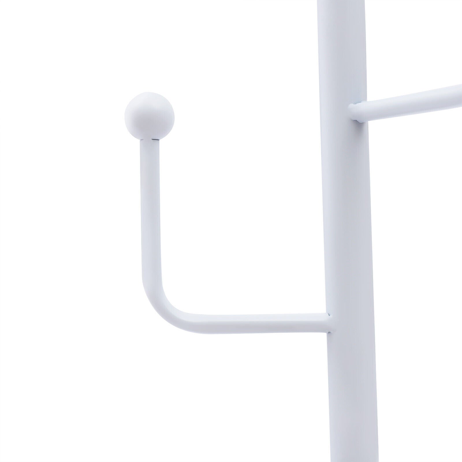 Miumaeov Coat Rack with 6 Hooks Coat Rack Freestanding with 0.55