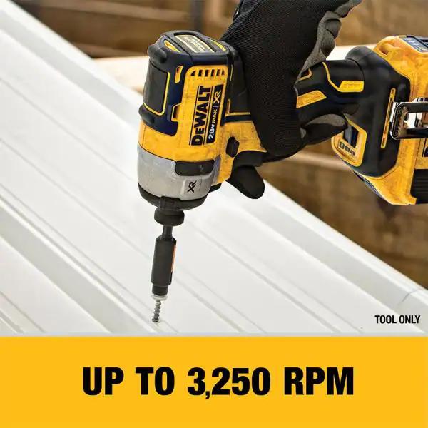 DEWALT DCF887B 20-Volt MAX XR Cordless Brushless 3-Speed 1/4 in. Impact Driver (Tool-Only)