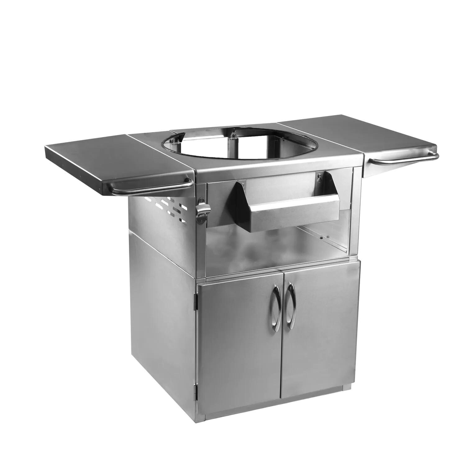 Signature Stainless Steel Grill Cart For 18-Inch Kamado Grill