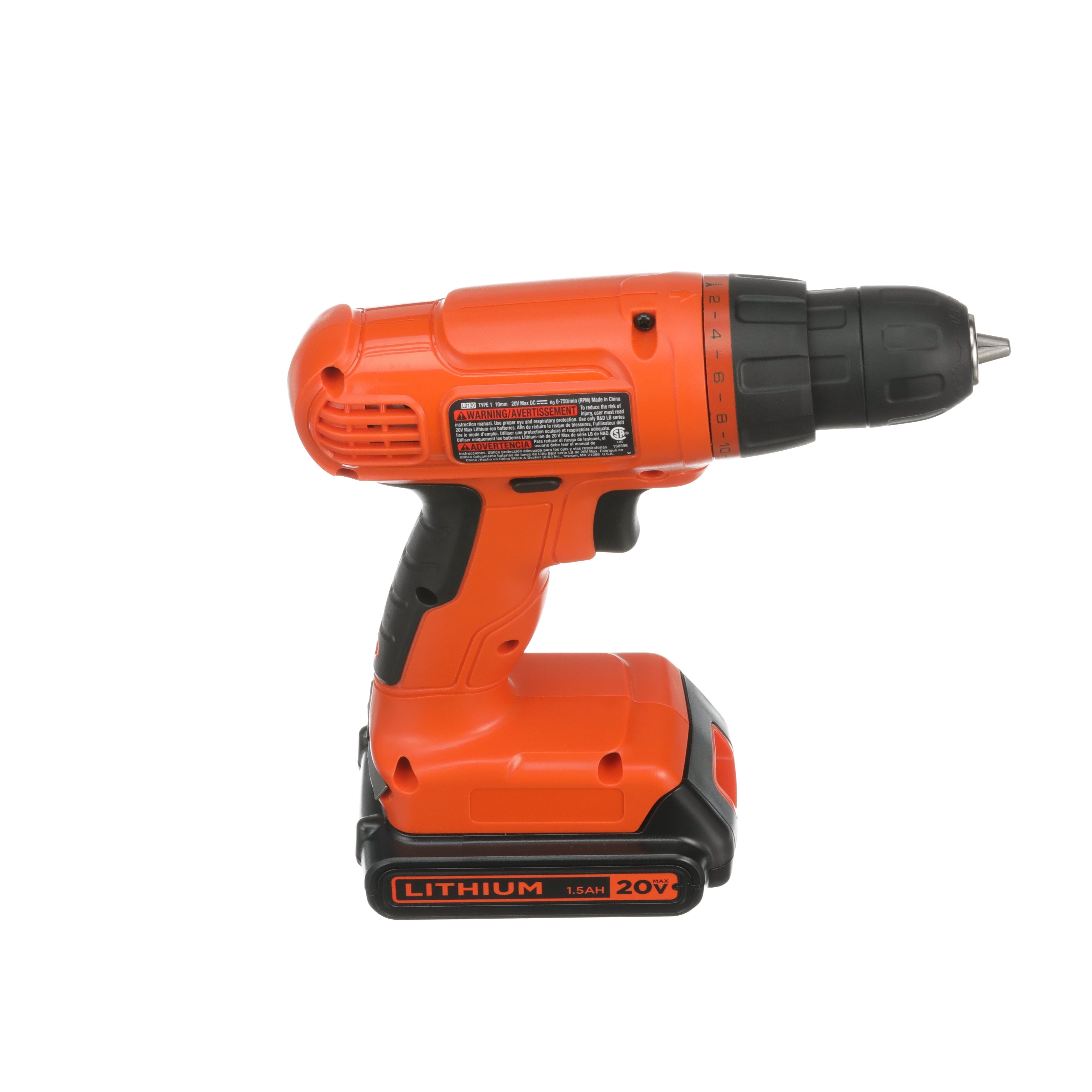 20V MAX* POWERCONNECT™ Cordless Drill Kit + 100 pc. Kit