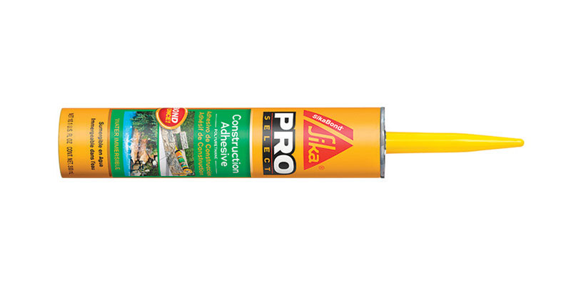 Sika Pro Select Polyurethane Construction Adhesive 10.1 oz