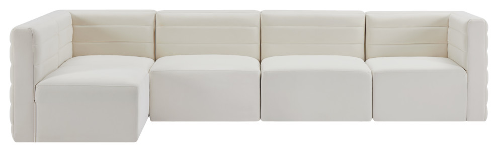 Quincy Modular Sectional   Transitional   Sectional Sofas   by Meridian Furniture  Houzz