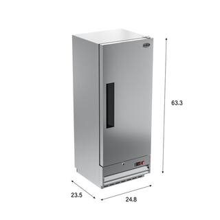 Koolmore 12 cu. ft Commercial Stainless Steel 1 Door Reach-In Refrigerator RIR-1D-SS12C