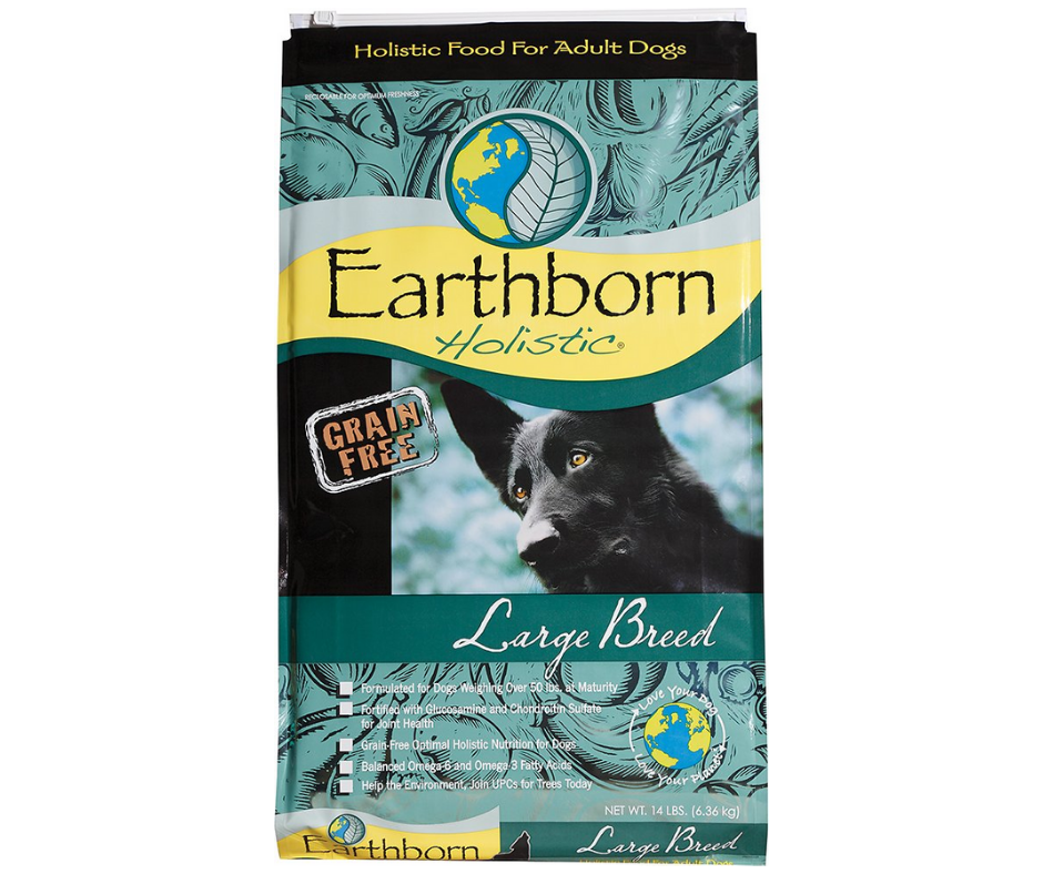 Earthborn Holistic - Large Breed， Adult Dog Chicken Recipe Dry Dog Foo