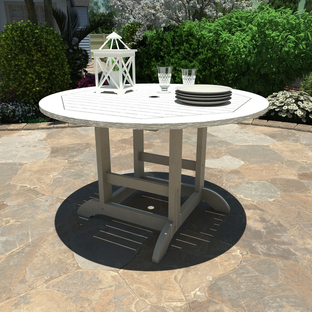 Weatherly 5 piece Outdoor Dining Set   48\