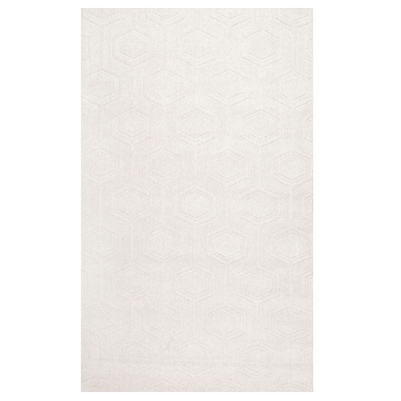 nuLOOM Ambrose Textured Geometric Rug