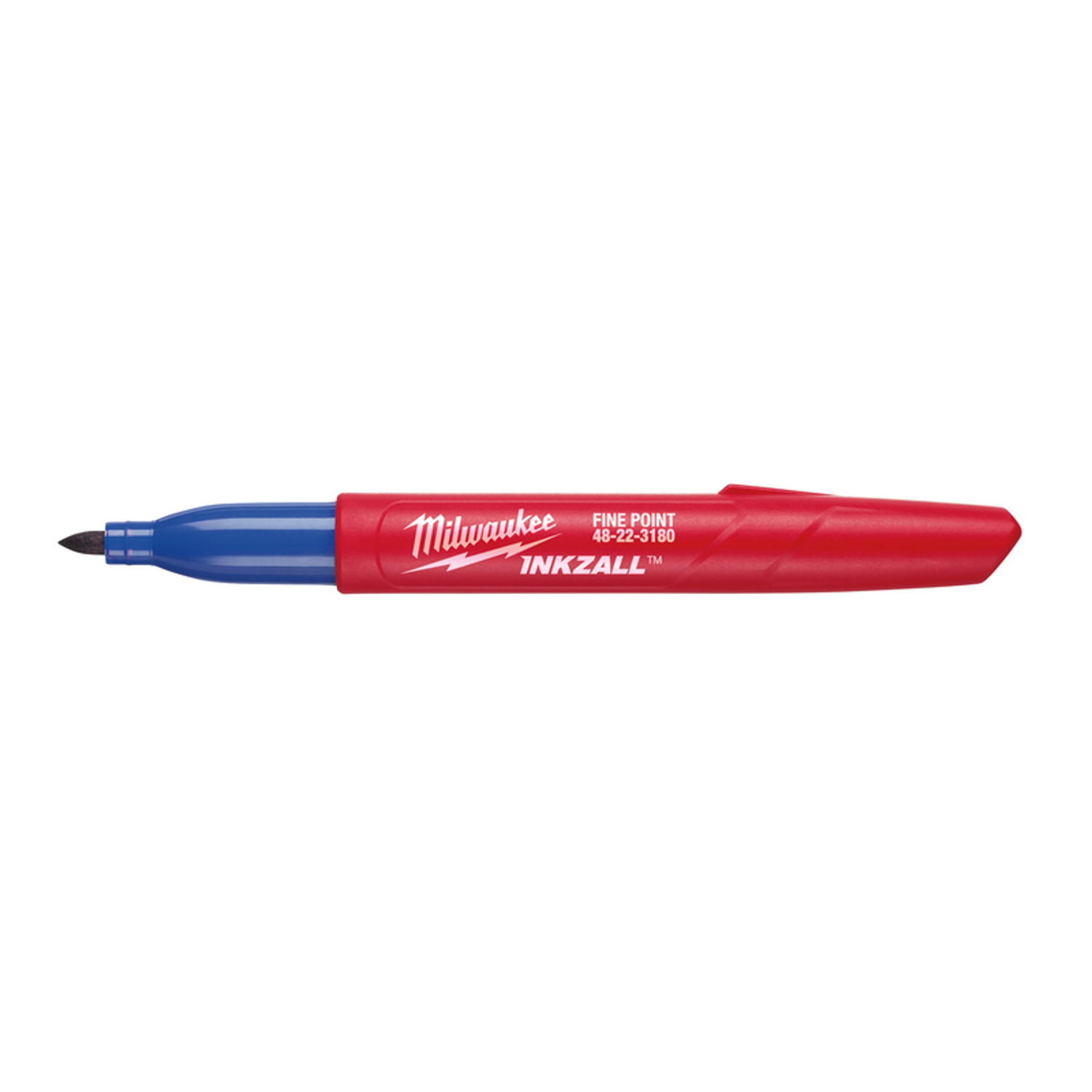 MW INKZALL Blue Fine Tip Permanent Marker 1 pk