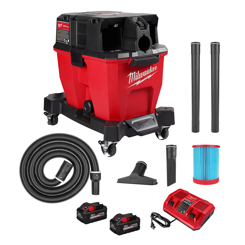 Milwaukee M18 FUEL Vacuum Kit 9 Gallon 36V Wet/Dry 0920-22HD from Milwaukee