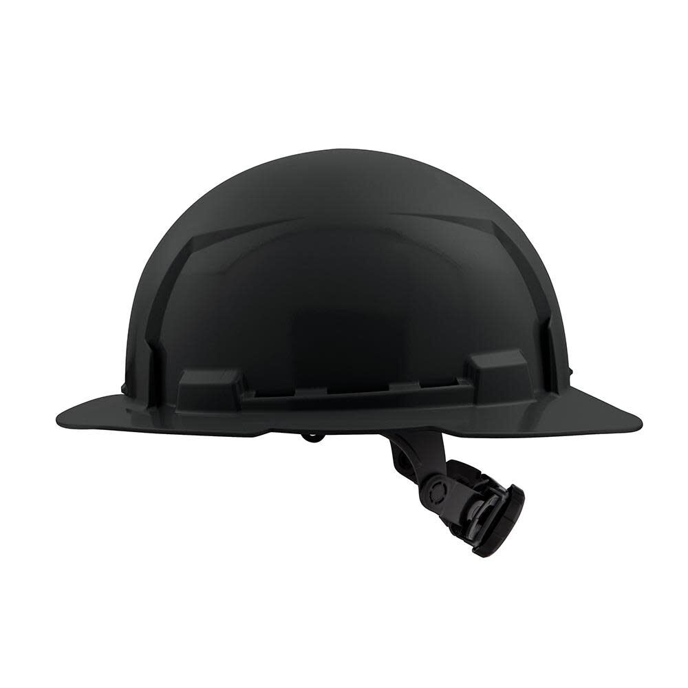 Milwaukee Black Full Brim Hard Hat with 6pt Ratcheting Suspension Type 1 Class E 48-73-1131 from Milwaukee