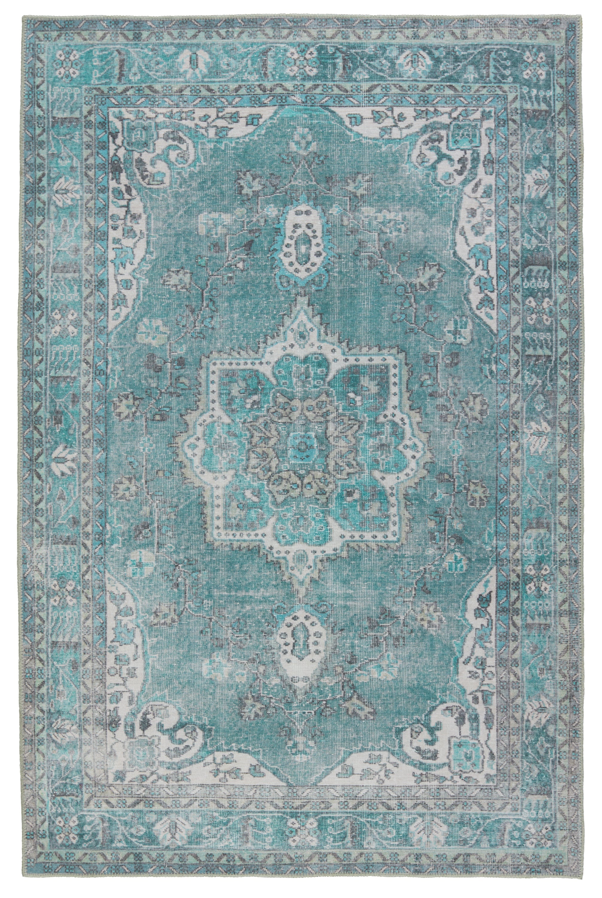 Harman Tamara Teal & Green Rug