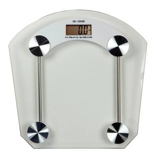 Home Basics Glass Bathroom Digital Scale BS01261