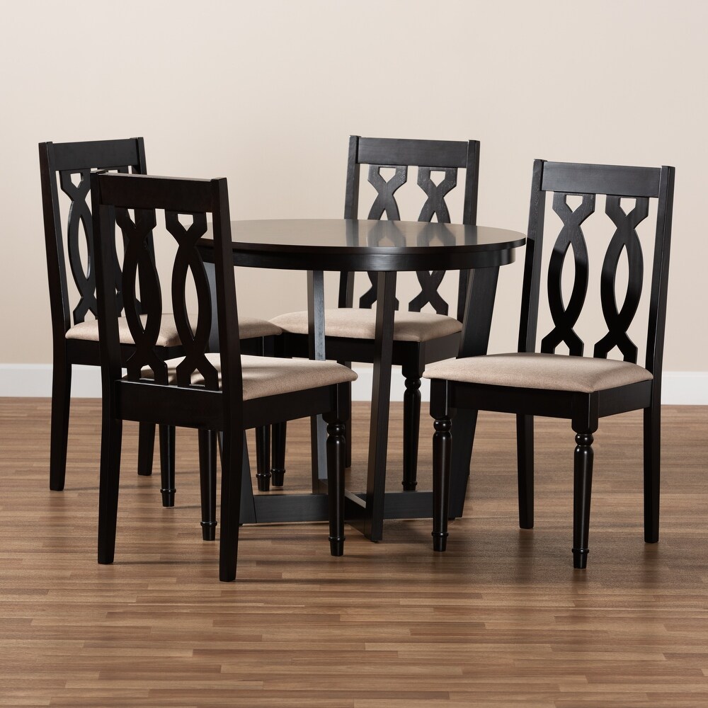 Julie Modern and Contemporary 5 piece Dining Set