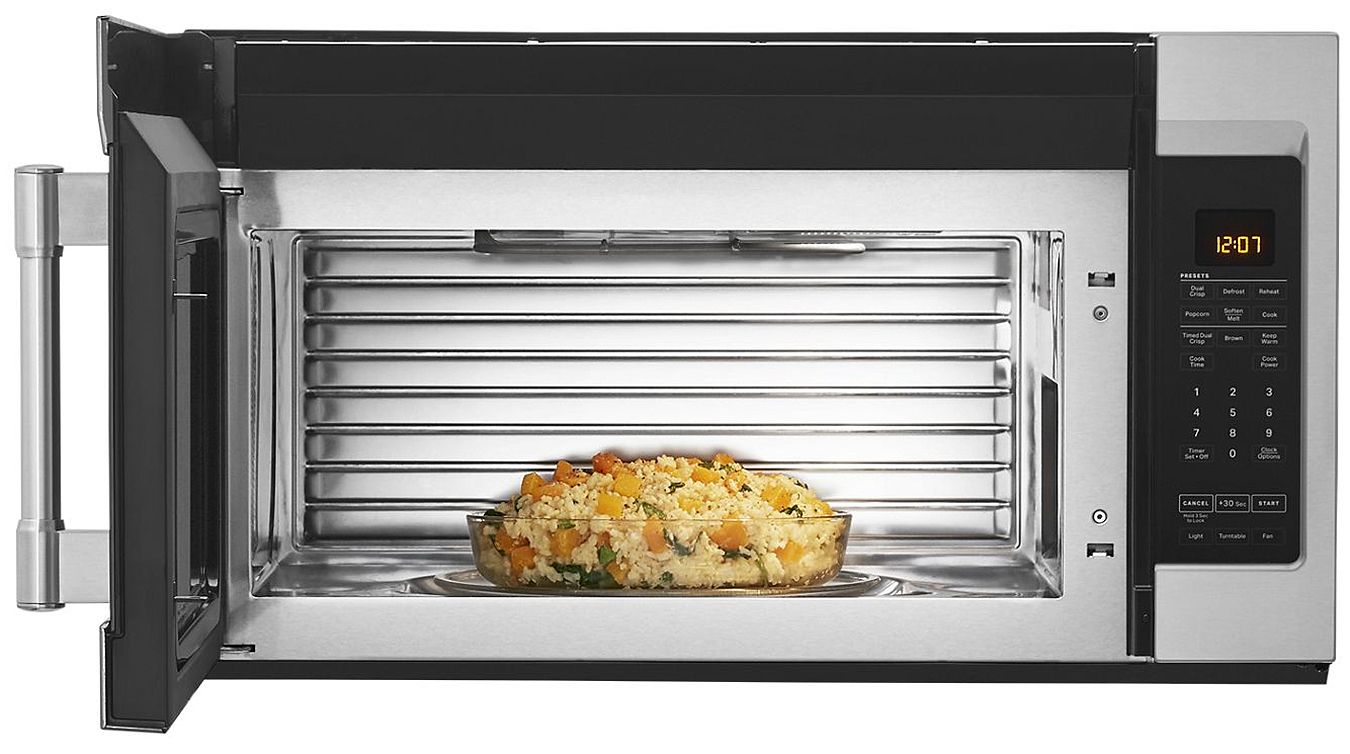 Maytag 1.9 Cu. Ft. Fingerprint Resistant Stainless Steel Over-The-Range Microwave With Dual Crisp Feature