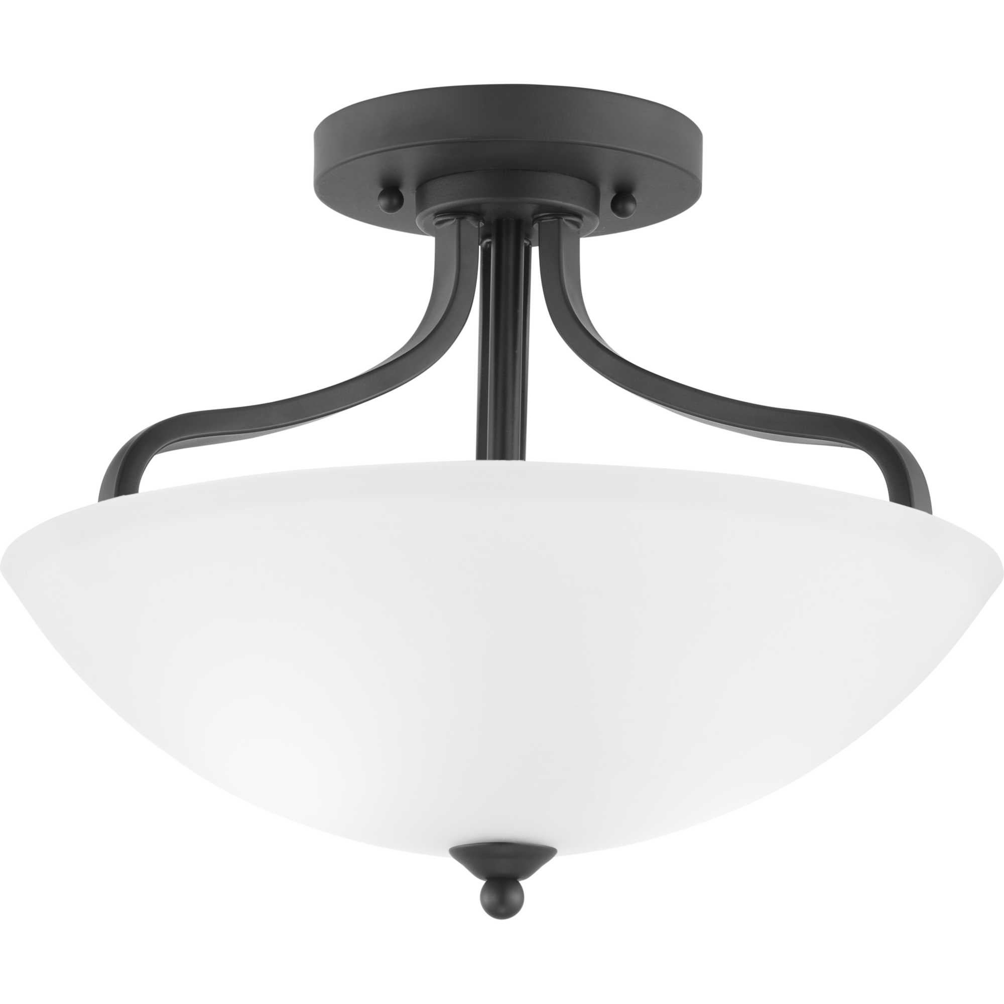 Progress Lighting Laird 3 Light 16 Wide Semi-Flush Bowl Ceiling