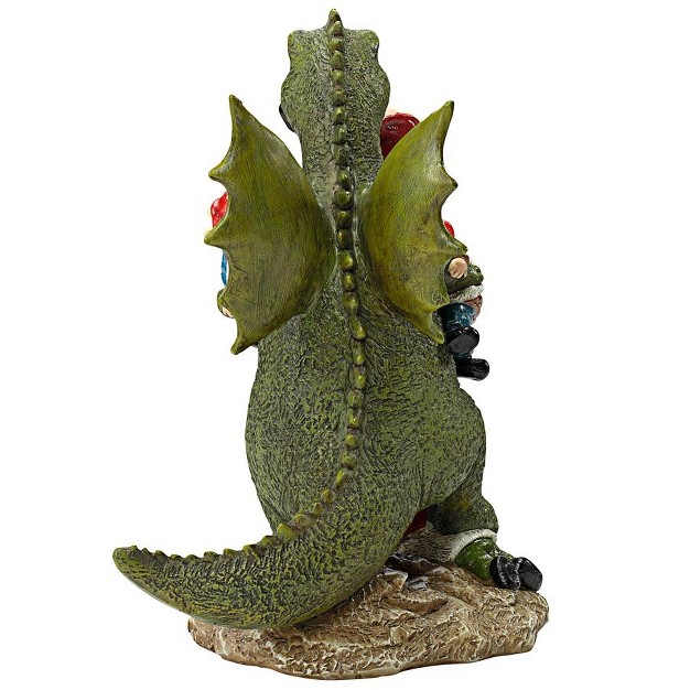 Design Toscano Dragon x27 s Gonna Get Ya Garden Gnome Apocalypse Statue