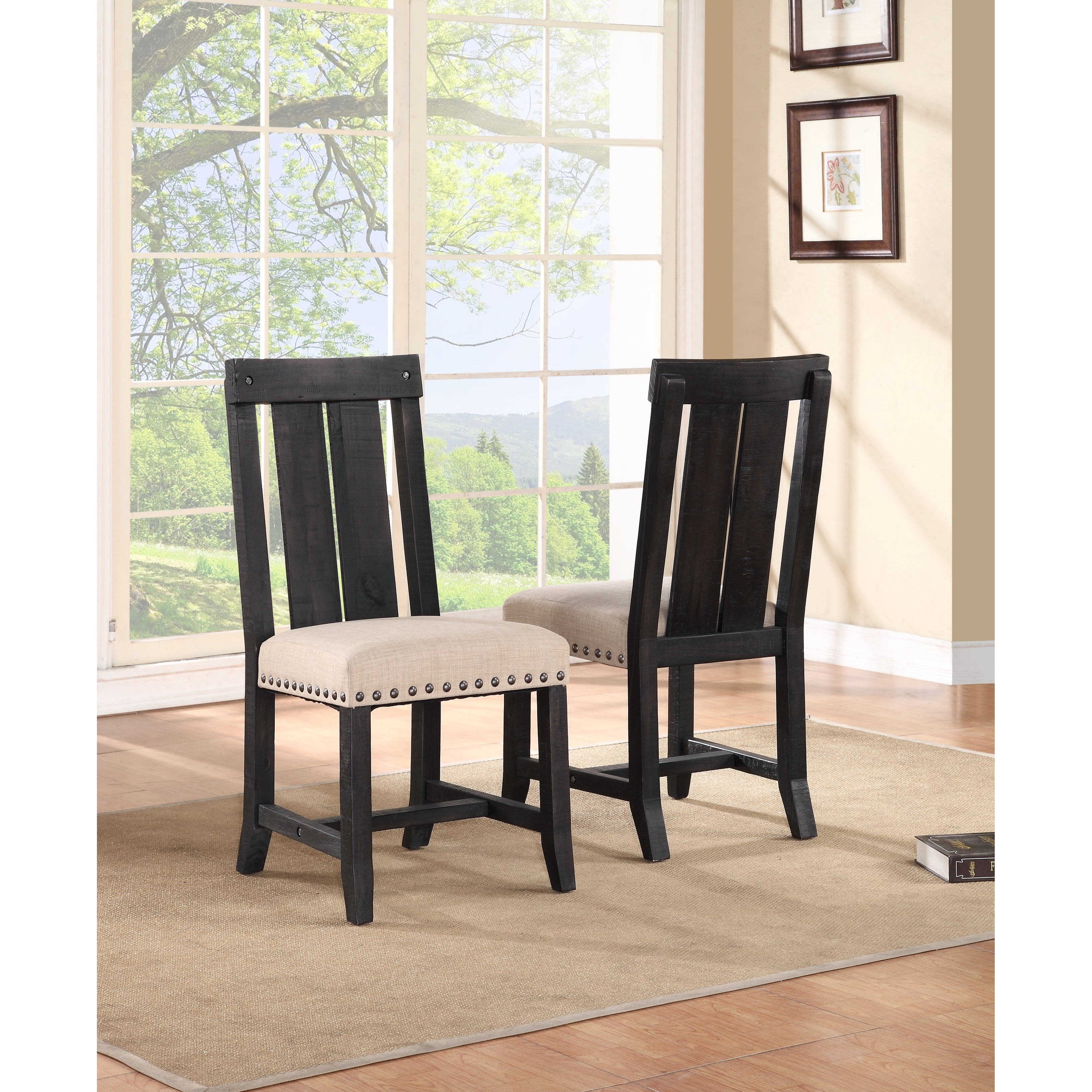 Yosemite Solid Wood Dining Chair (Set of 2)