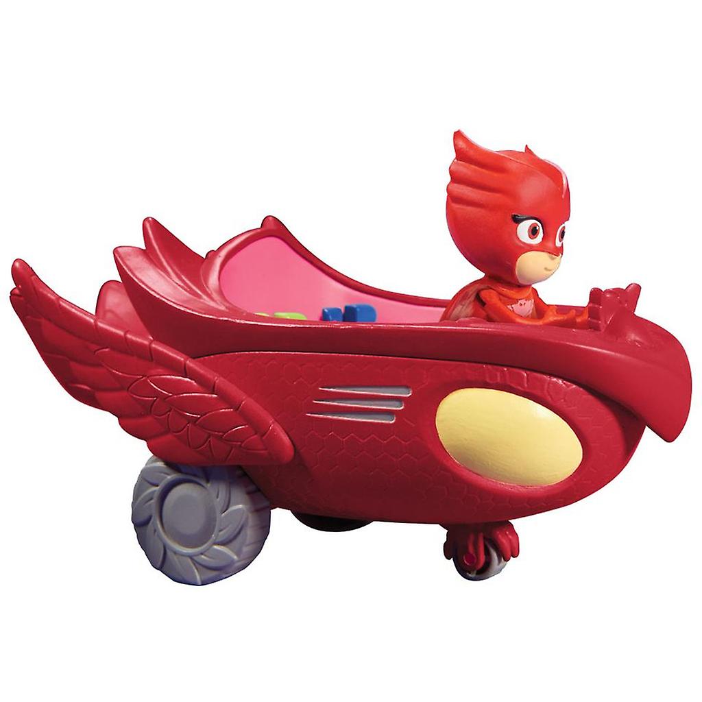 PJ Masks the Pyjama Heroes vehicle + figure， Ugglis Uggleglidare