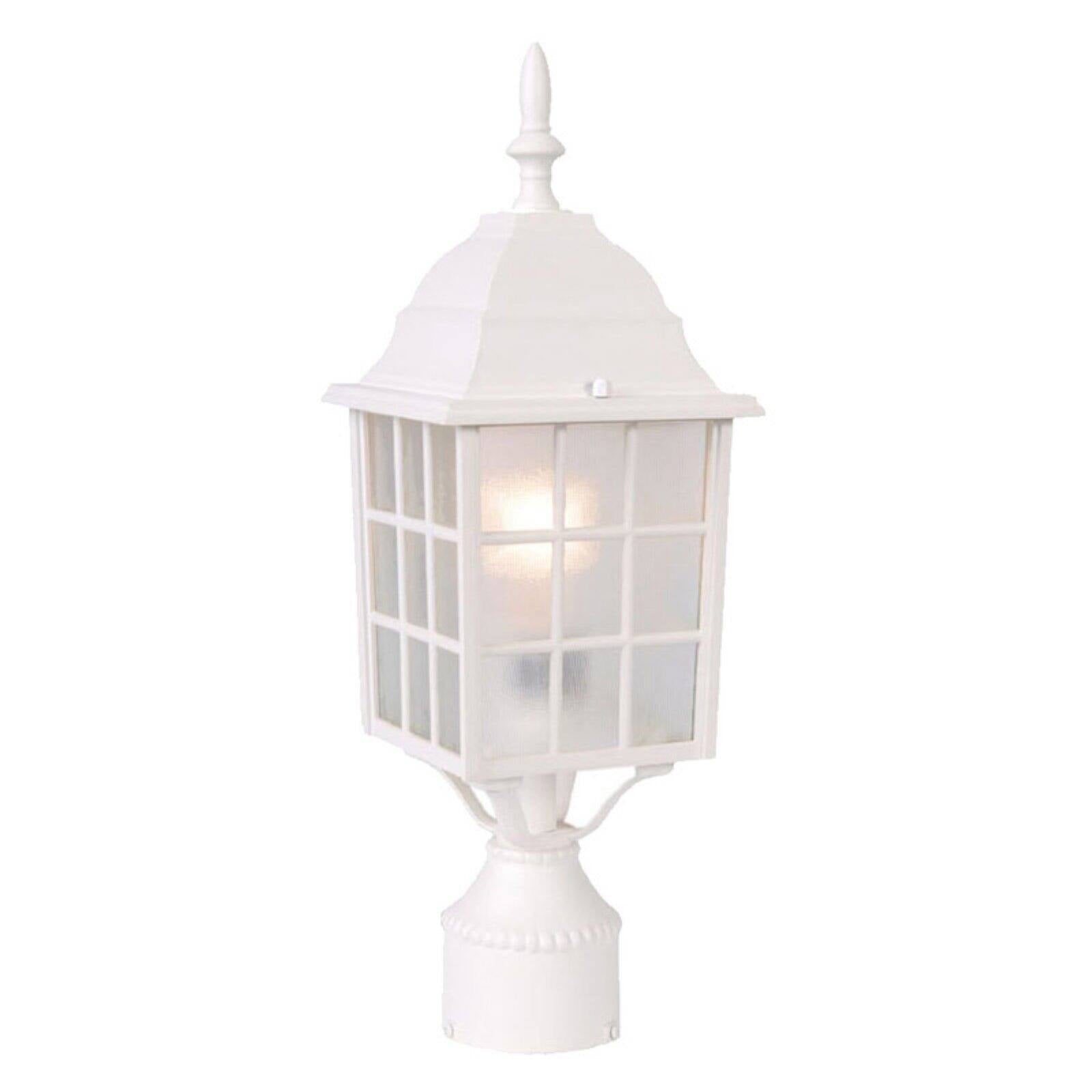 Acclaim Lighting 5307TW Nautica 1-Light Textured White Post Mount Light