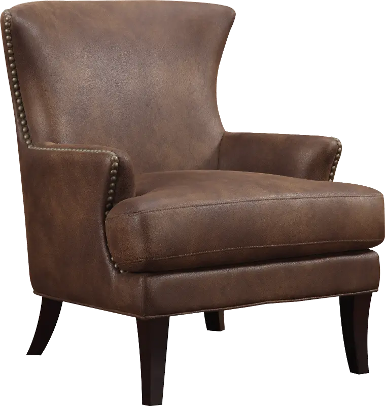 Nola Java Brown Accent Chair