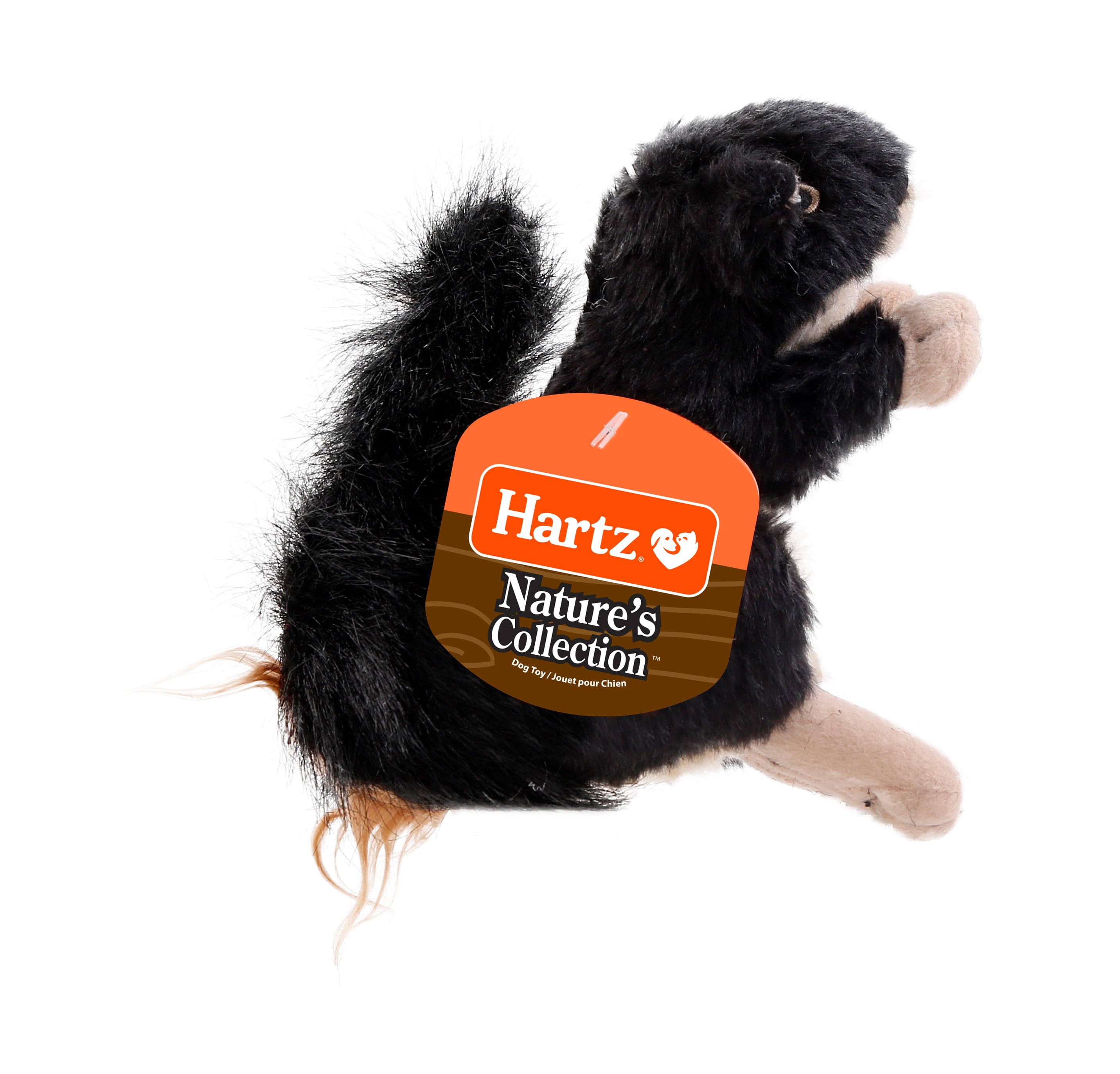 Hartz Nature's Collection Animals Plush Dog Toys， Large (style may vary)