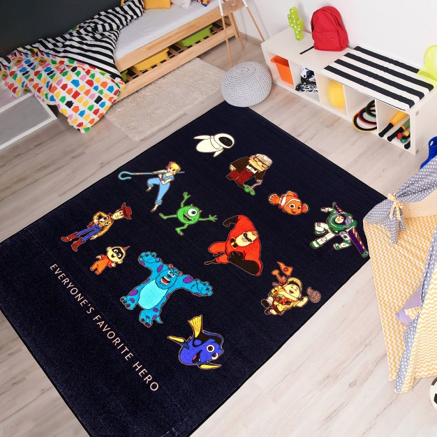 Pixar Heroes Area Kids x27 Rug