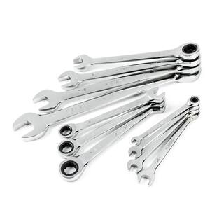 Husky Ratcheting SAE Combination Wrench Set (11-Piece) HRW11PCSAE