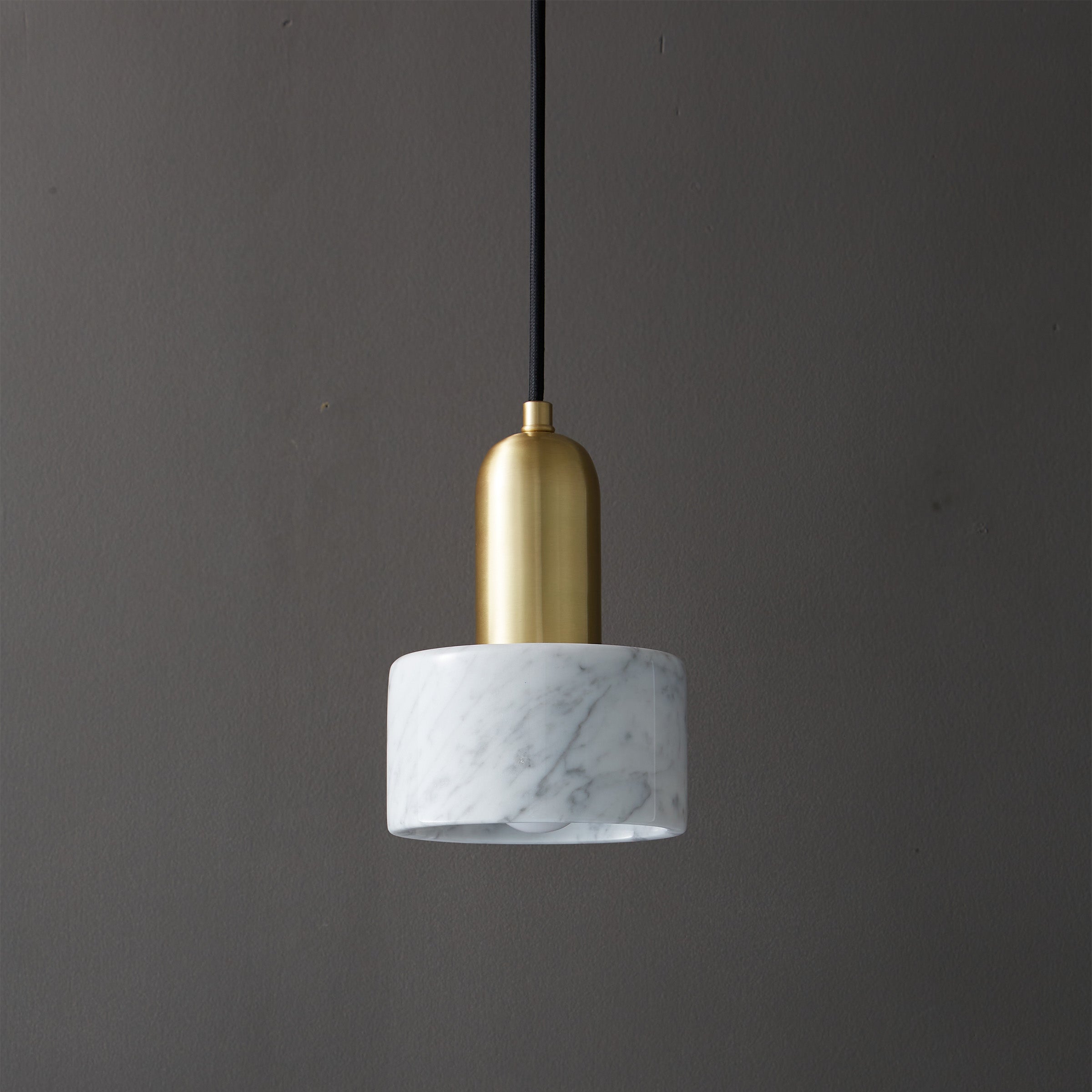 White Marble Pendant Lamp 7713-We