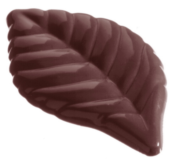 Chocolate World CW1239 Chocolate mould leaf caraqu...