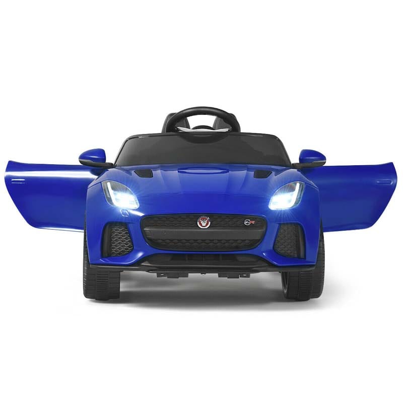 12V Jaguar F-Type SVR Licensed Kids Ride On Car, Battery Powered Riding Toy Car with Remote Control