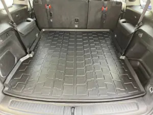 Premium Cargo Liner for Jeep Grand Cherokee L 7 Seats 2021 - 2023 - 100% Protection - Custom Fit Car Trunk Mat - All-Season Cargo Mat - 3D Shaped Laser Measured Trunk Liners for Jeep Grand Cherokee L