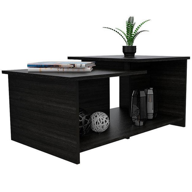 Perugia Coffee Table Black Wengue Boahaus