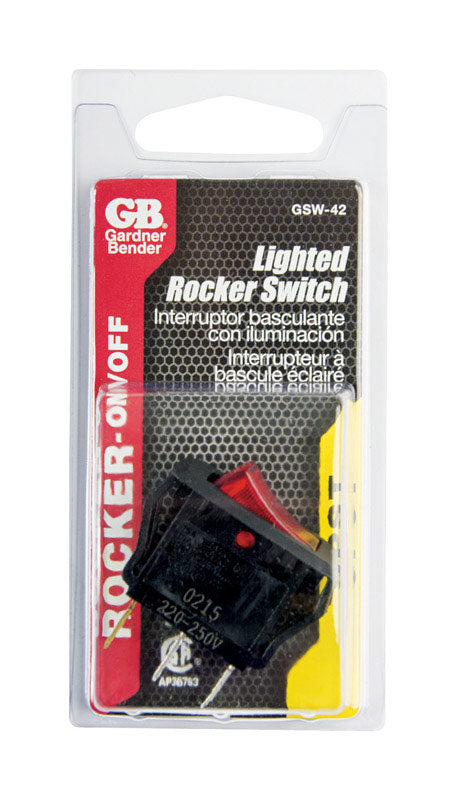 ROCKR SWITCH LITED SPST