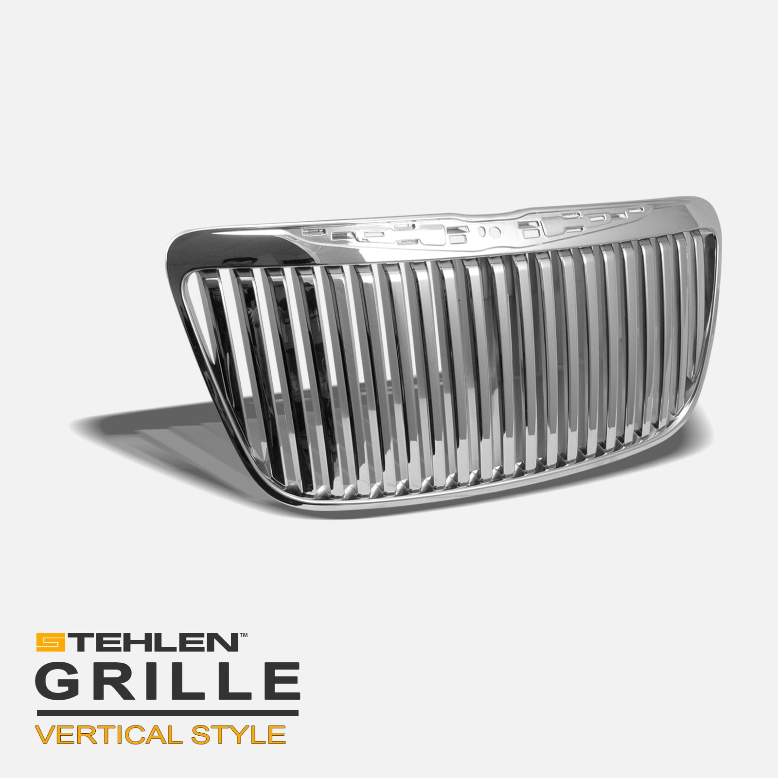 Stehlen 642167819561 Vertical Front Hood Bumper Grille - Chrome For 2011-2014 Chrysler 300 / 300C