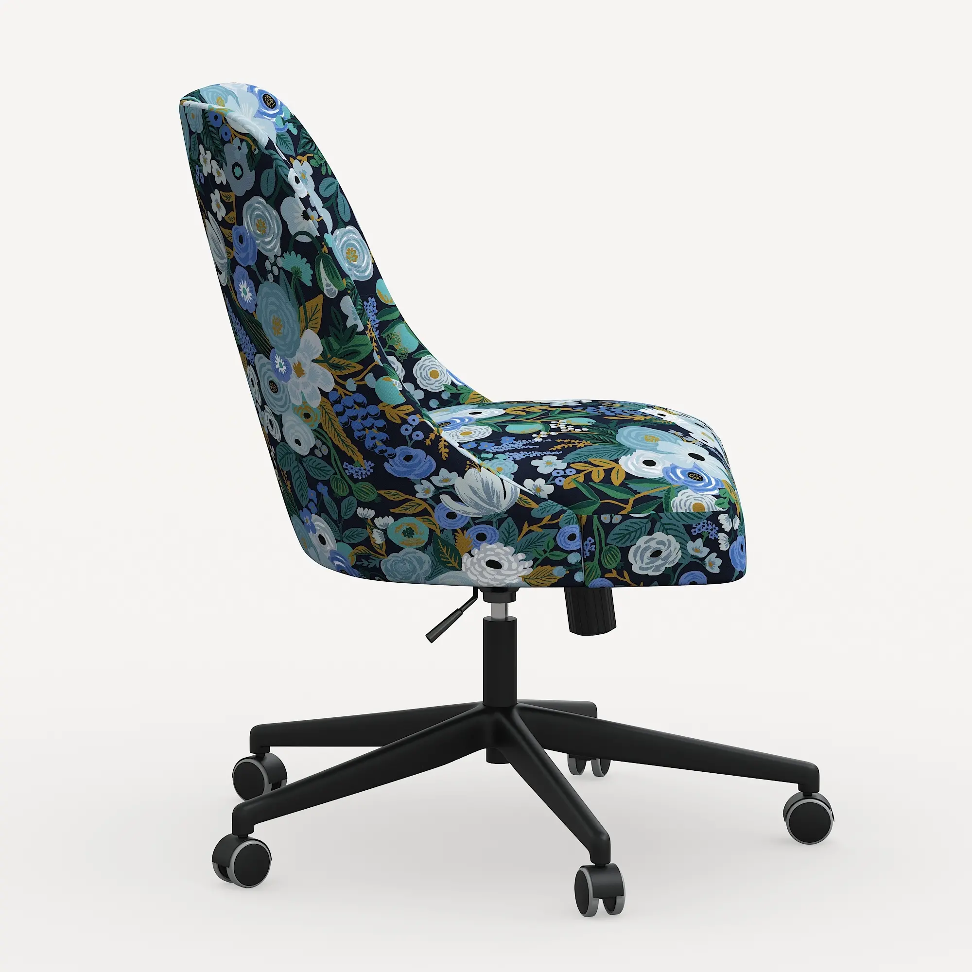 Rifle Paper Co. Oxford Garden Party Blue Office Chair