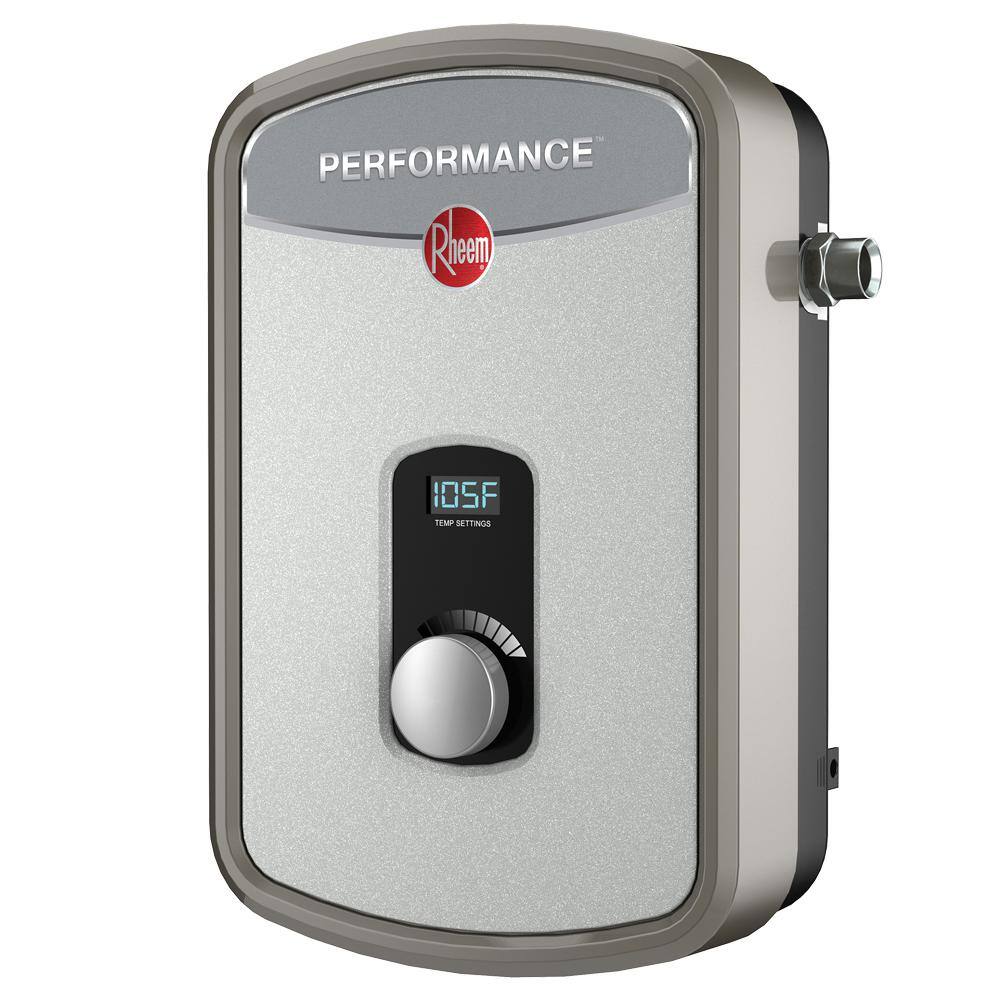 Rheem Performance 13 kW Self-Modulating 2.54 GPM Tankless Electric Water Heater RETEX-13