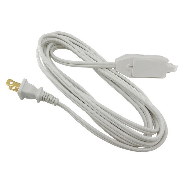 Projex Indoor 6 Ft L White Extension Cord 16 2 Spt 2