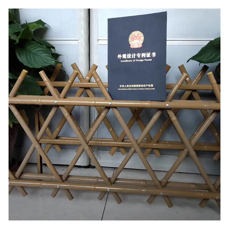 Factory Supply Bamboo Metal Fence Garden Decoration Fence For Hot Sale