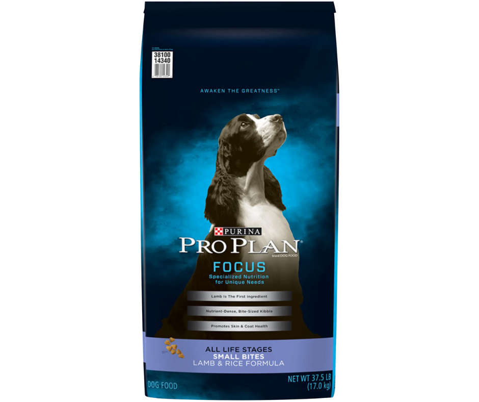 Purina Pro Plan - All Dog Breeds， All Life Stages， Small Bites Lamb an