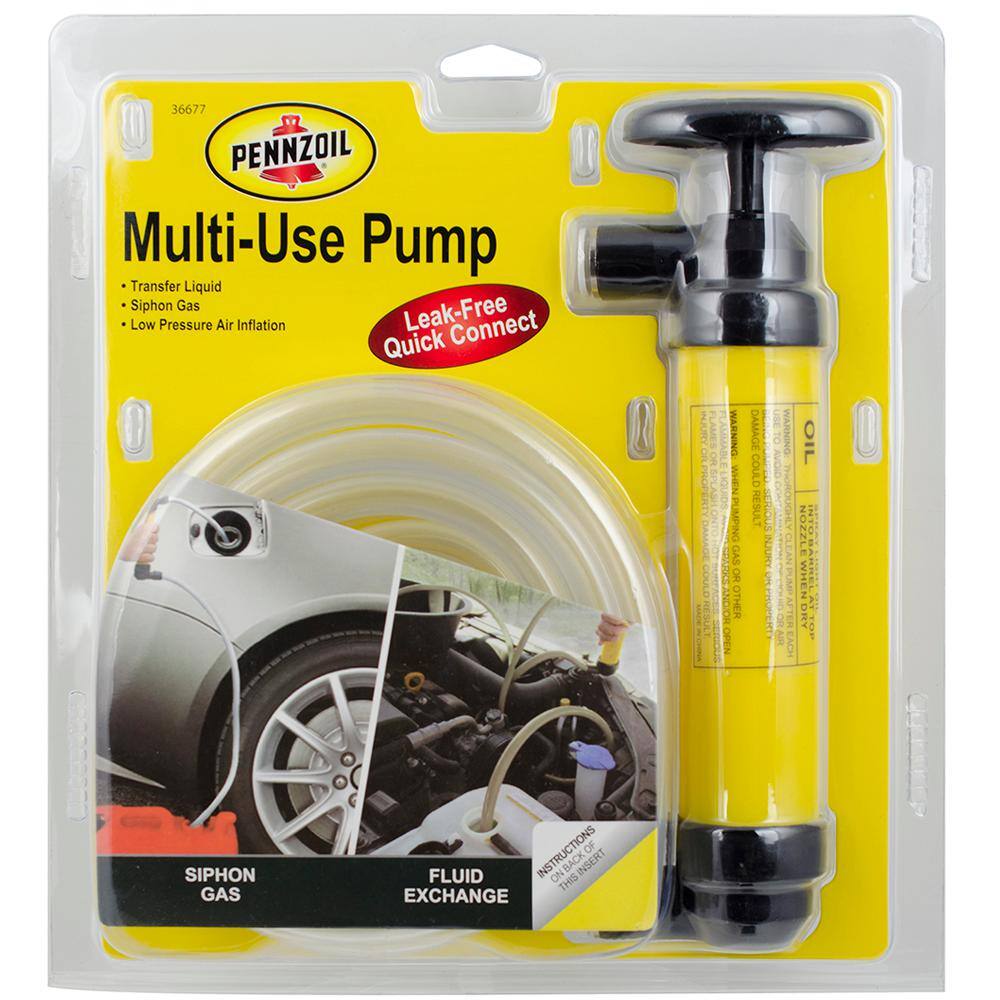 Pennzoil 9.62 in. Multi-Use Hand Pump 36677