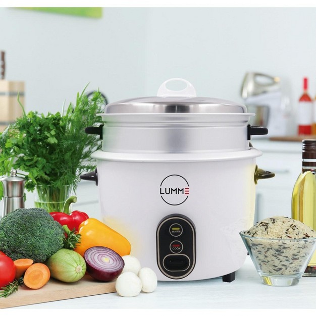 Lumme Rice Cooker And Steamer 14 Cup