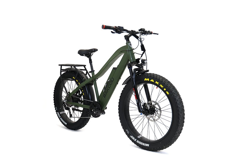 Bakcou Flatlander Hunting Ebike Fat Tire Electric Mountain Bike 750W