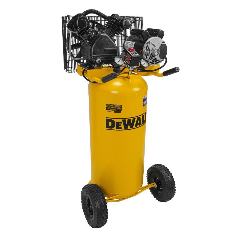 DEWALT 20-Gallon Portable 155-PSI Electric Vertical Air Compressor DXCMLA1682066 from DEWALT