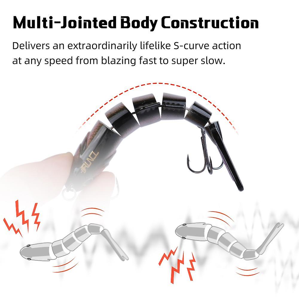 Multi jointed swimbaits