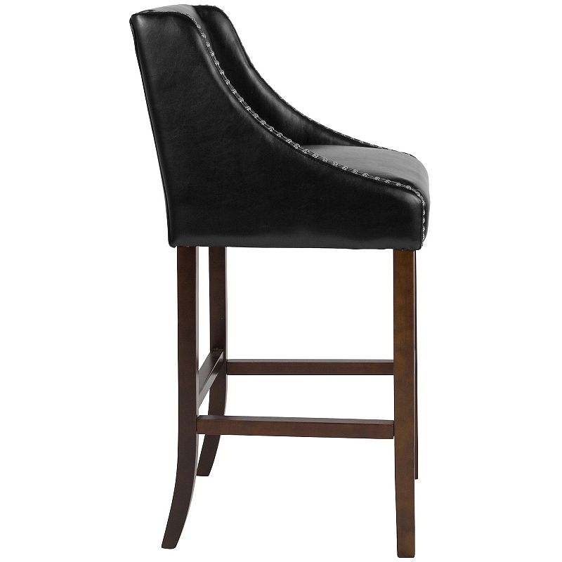 Flash Furniture Carmel Nailhead Bar Stool