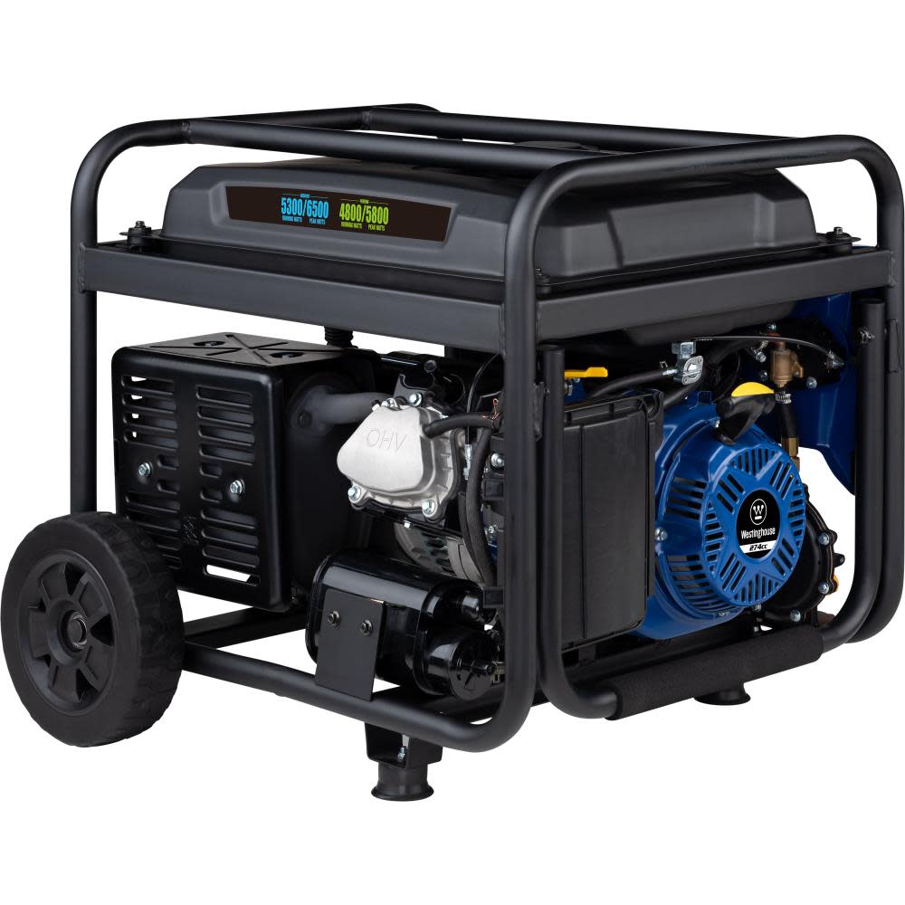 Westinghouse Dual Fuel Portable Generator with CO Sensor ;