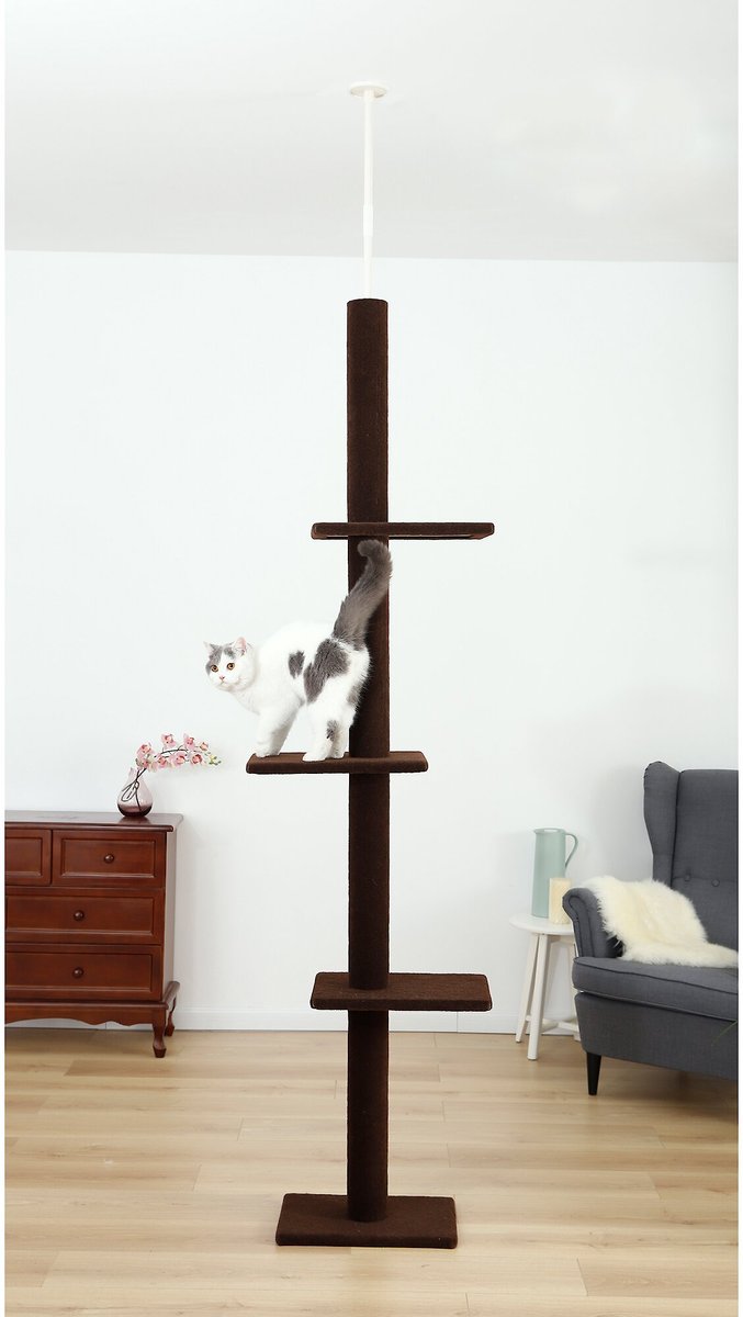 Cat Craft Floor-to-Ceiling Carpet Cat Tree