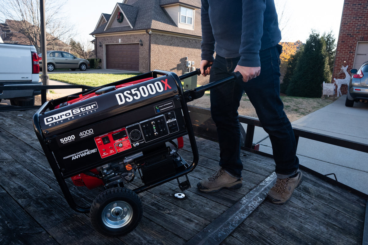 5,000 Watt Gasoline Portable Generator w/ CO Alert