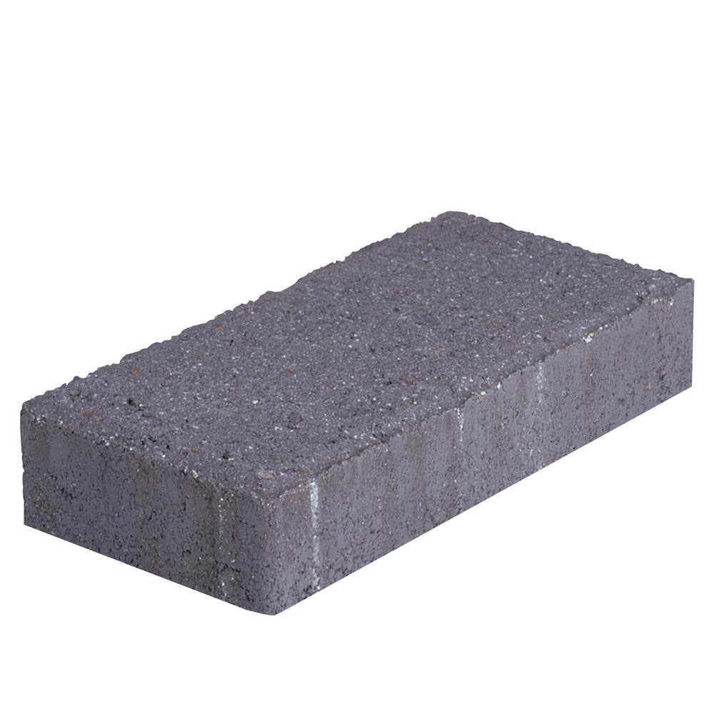 Pavestone Holland 45 mm 7.87 in. L x 3.94 in. W x 1.77 in. H Charcoal Concrete Paver (672-Piece145 sq. ft.Pallet) 22003