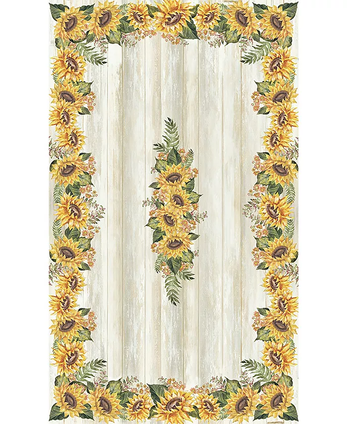 Laural Home Sunflower Day 70x120 Tablecloth